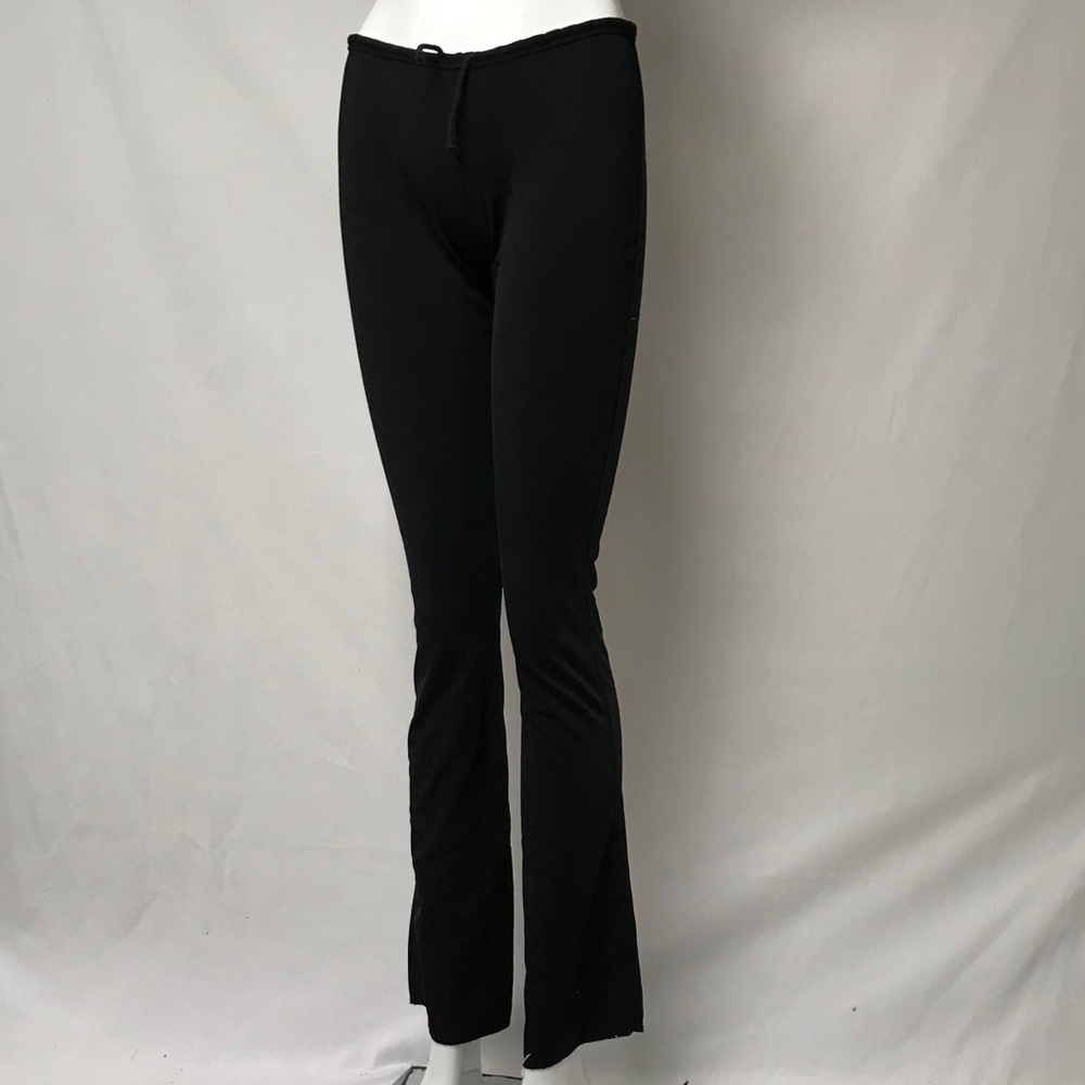 My GYM all black drawstring sweatpants